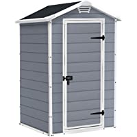 Los mejores  - Keter 189669 Caseta de jardín- gris- 4X3 PIES
